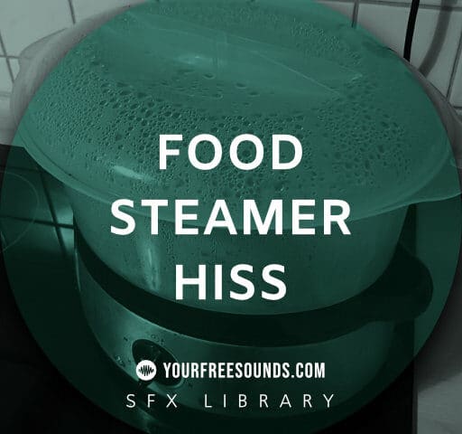 food steamer hiss sound effects coverimg